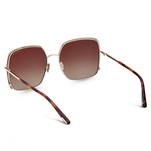 New, TOM FORD Raphaela Sunglasses TF1006 48F Authentic - Picture 6 of 9